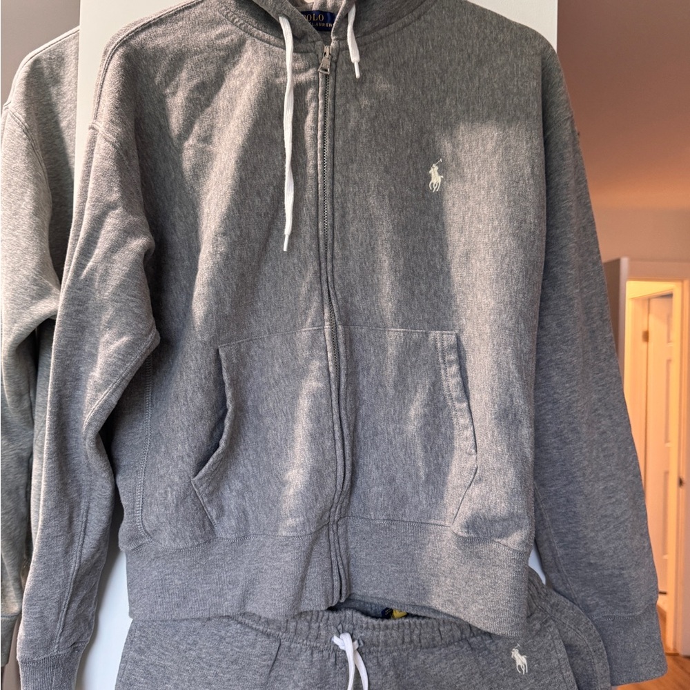 Gray Polo by Ralph Lauren Womens Sweater and Sweatpants